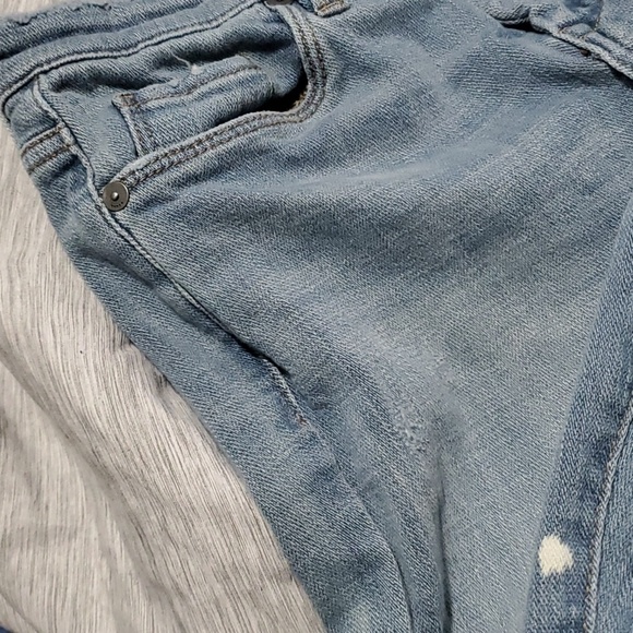 BLANK NYC jeans women's size 2 sz 26 light blue skinny classic ripped sp… - Picture 4 of 15